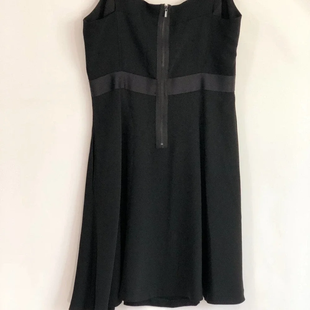 0066 Rachel Roy Black Flirty Mini Dress - Picture 4 of 8